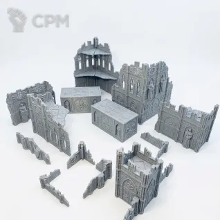 Описание картинки Battle nun set от 3D Wargaming по цене 2 000руб | Свободный Рынок Миниатюр - СРМ