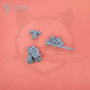 Описание картинки Black Templars Emperor's Champion v2 от  по цене 100руб | Свободный Рынок Миниатюр - СРМ