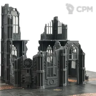 Описание картинки Комплект руин Сектора Империалис 3д печать от 3D Wargaming по цене 700руб | Свободный Рынок Миниатюр - СРМ