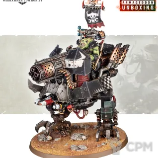 Описание картинки Big Mek Dakkarig от Miniatures Broker по цене 100руб | Свободный Рынок Миниатюр - СРМ