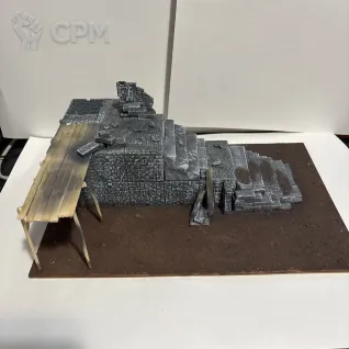 Описание картинки Руина, лестница, сборная от InTheDarkColors по цене 2 100руб | Свободный Рынок Миниатюр - СРМ