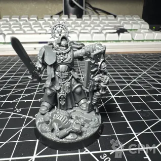 Описание картинки Индомитус Primaris Captain от MoNax по цене 100руб | Свободный Рынок Миниатюр - СРМ