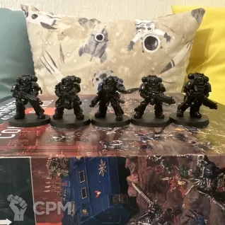 Описание картинки Heavy intercessors в грунте от  по цене 1 000руб | Свободный Рынок Миниатюр - СРМ