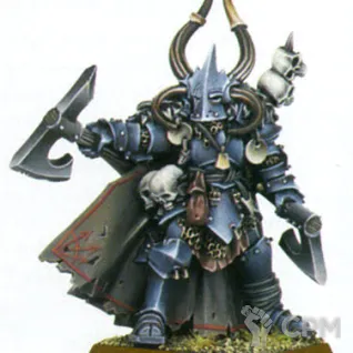 Описание картинки Exalted Hero of Chaos (Games Day 2009) от Mechanikus Forge по цене 100руб | Свободный Рынок Миниатюр - СРМ