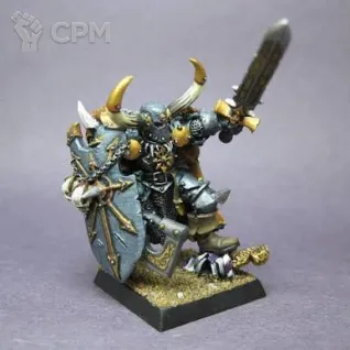 Описание картинки Exalted Hero of Chaos от Mechanikus Forge по цене 100руб | Свободный Рынок Миниатюр - СРМ