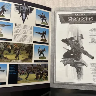 Описание картинки Codex Assassins 3nd edition от Feodor по цене 100руб | Свободный Рынок Миниатюр - СРМ