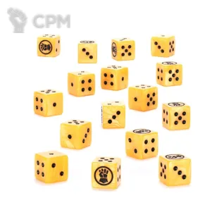 Описание картинки Imperial fists dice | имперские кулаки от FD по цене 2 000руб | Свободный Рынок Миниатюр - СРМ