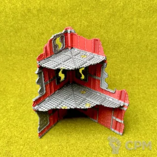Описание картинки Складной террейн Industrial set (Промышленные руины) от Миниатюры и фигурки по цене 300руб | Свободный Рынок Миниатюр - СРМ
