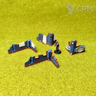 Описание картинки Складной террейн из набора Battle Nun set. от Миниатюры и фигурки по цене 1 500руб | Свободный Рынок Миниатюр - СРМ