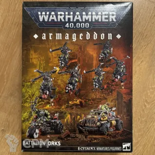 Описание картинки Armageddon. Battalion: ORKS от Okodoc по цене 100руб | Свободный Рынок Миниатюр - СРМ