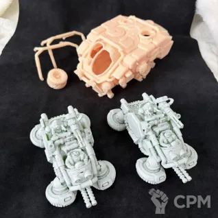 Описание картинки Hekaton Land Fortress и Kapricus Carrier Kapricus Defenders от  по цене 1 250руб | Свободный Рынок Миниатюр - СРМ