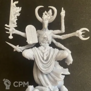 Описание картинки Миниатюры Court of the Seven Headed Serpent от Sergei1 по цене 100руб | Свободный Рынок Миниатюр - СРМ