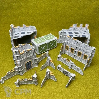 Описание картинки Складной цветной террейн из набора Armored set 11я редакция от Террейн и миниатюры по цене 100руб | Свободный Рынок Миниатюр - СРМ
