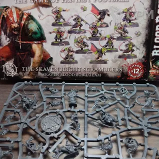 Описание картинки Skaven Blood Bowl Team – Skavenblight Scramblers от Darovaniye по цене 100руб | Свободный Рынок Миниатюр - СРМ