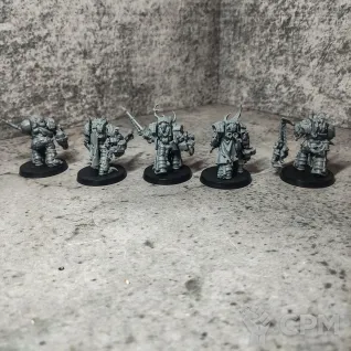Описание картинки Blightlord terminators от Warp_shop по цене 500руб | Свободный Рынок Миниатюр - СРМ