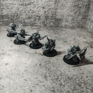 Описание картинки Blightlord terminators от Warp_shop по цене 500руб | Свободный Рынок Миниатюр - СРМ