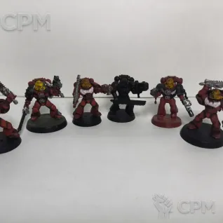 Описание картинки Старая пехота Blood Angels от Taret по цене 100руб | Свободный Рынок Миниатюр - СРМ