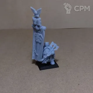 Описание картинки Dwarf King/Thane with Banner #4 от Lazurith по цене 200руб | Свободный Рынок Миниатюр - СРМ