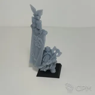 Описание картинки Dwarf King/Thane with Banner #3 от Lazurith по цене 200руб | Свободный Рынок Миниатюр - СРМ