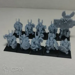 Описание картинки Dwarf Longbeards #2 от Lazurith по цене 300руб | Свободный Рынок Миниатюр - СРМ