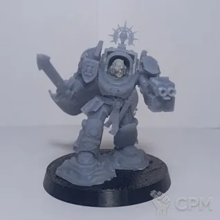Описание картинки Captain in Terminator Armour #3 от Lazurith по цене 300руб | Свободный Рынок Миниатюр - СРМ