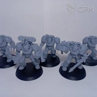 Описание картинки Deathwing Terminators #2 от Lazurith по цене 250руб | Свободный Рынок Миниатюр - СРМ