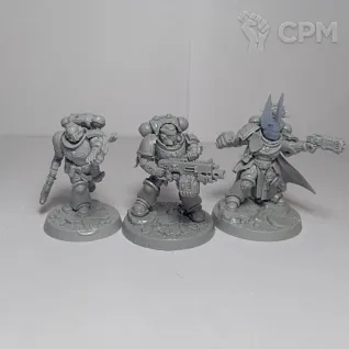 Описание картинки 4 бойца из КТ Спейс маринов от Lazurith по цене 200руб | Свободный Рынок Миниатюр - СРМ