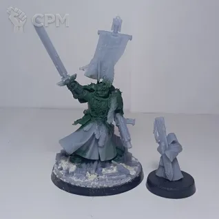 Описание картинки Azrael, Grand Master of Dark Angels chapter от Lazurith по цене 300руб | Свободный Рынок Миниатюр - СРМ