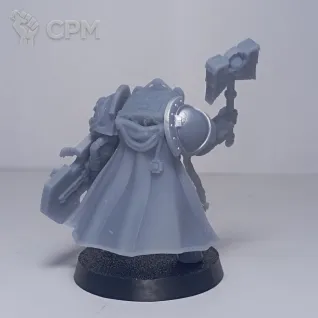 Описание картинки Chaplain in Terminator Armour от Lazurith по цене 200руб | Свободный Рынок Миниатюр - СРМ