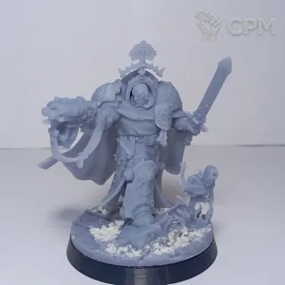 Описание картинки Belial, Grandmaster of Deathwing от Lazurith по цене 200руб | Свободный Рынок Миниатюр - СРМ