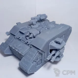 Описание картинки Dark Angels Land Raider от Lazurith по цене 500руб | Свободный Рынок Миниатюр - СРМ