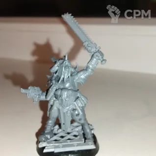 Описание картинки Хаос козёл да не просто а Лорд, перепиливал под 40к от User37833 по цене 500руб | Свободный Рынок Миниатюр - СРМ