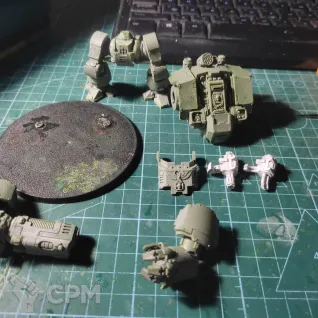 Описание картинки Redemptor dreadnought от Radic по цене 100руб | Свободный Рынок Миниатюр - СРМ