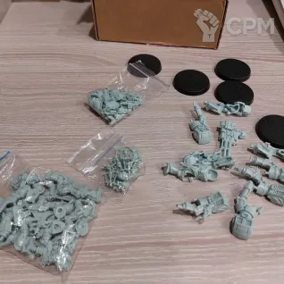 Описание картинки Chaos terminators от Skupra по цене 100руб | Свободный Рынок Миниатюр - СРМ