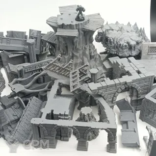 Описание картинки Много Террейна с Ошибками Печати от Terrain Print по цене 100руб | Свободный Рынок Миниатюр - СРМ