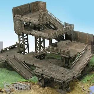 Описание картинки Платформер модульный пластиковый ландшафт Технолог от Павел Егоров по цене 100руб | Свободный Рынок Миниатюр - СРМ