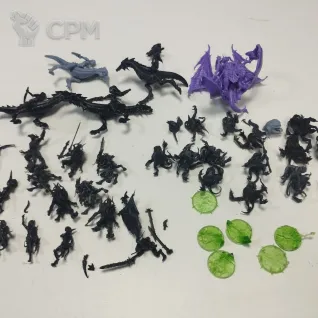 Описание картинки Брак печати Демоны хаоса от Warlock69 по цене 100руб | Свободный Рынок Миниатюр - СРМ