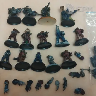 Описание картинки Солянка тушек и моделей Ереси от Phagos по цене 500руб | Свободный Рынок Миниатюр - СРМ