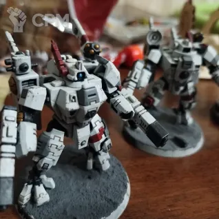 Описание картинки Crisis Battlesuits от Кирмандос по цене 1 000руб | Свободный Рынок Миниатюр - СРМ