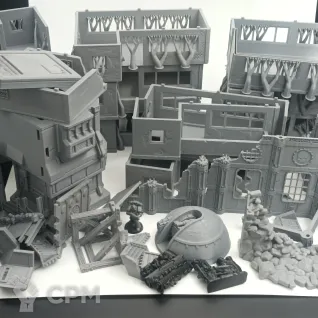 Описание картинки Много Террейна с Ошибками Печати от Terrain Print по цене 100руб | Свободный Рынок Миниатюр - СРМ