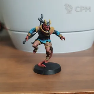 Описание картинки Тифлинг плут от Phagos по цене 100руб | Свободный Рынок Миниатюр - СРМ