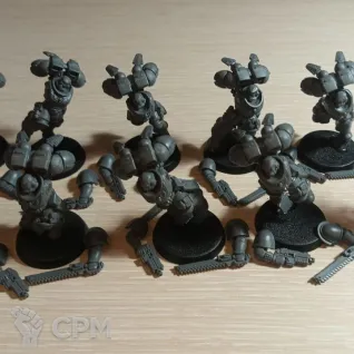 Описание картинки Space Marines: Jump Pack Intercessors от Rathunter13 по цене 100руб | Свободный Рынок Миниатюр - СРМ