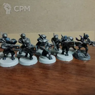 Описание картинки Strike Team от Кирмандос по цене 400руб | Свободный Рынок Миниатюр - СРМ