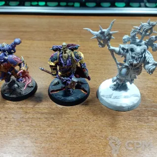 Описание картинки Chaos Lord, master of possession, possessed Chaos Space Marine. от Valder по цене 300руб | Свободный Рынок Миниатюр - СРМ