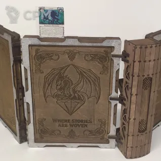 Описание картинки Ширма мастера ДНД от WebWay Аксессуары по цене 1 000руб | Свободный Рынок Миниатюр - СРМ