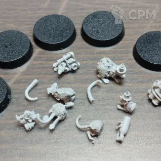 Описание картинки Outland Beastmaster, Giant rats, Bomb Delivery Rats от Darovaniye по цене 100руб | Свободный Рынок Миниатюр - СРМ