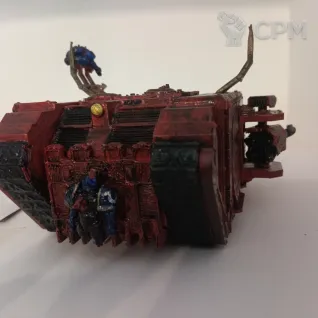 Описание картинки Land raider world eaters от mineralka по цене 2 500руб | Свободный Рынок Миниатюр - СРМ