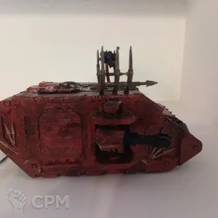 Описание картинки Land raider world eaters от mineralka по цене 2 500руб | Свободный Рынок Миниатюр - СРМ