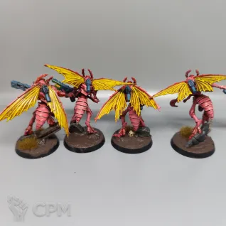 Описание картинки Vespid Stingwings Kill Team (оригинал) от Timbersonik по цене 100руб | Свободный Рынок Миниатюр - СРМ