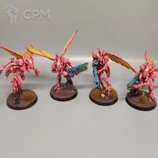 Описание картинки Vespid Stingwings Kill Team (оригинал) от Timbersonik по цене 100руб | Свободный Рынок Миниатюр - СРМ